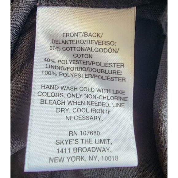 Lace Top Set Black Size Large Artsy Boho Skye's The Limit - Picture 8 of 8